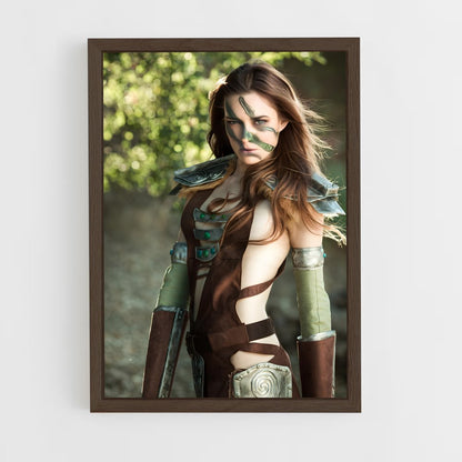 ap-aela the huntress-5 cadre Bois foncé