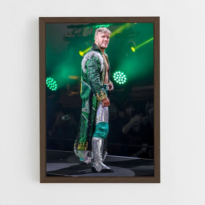 ap-aew-3 cadre Bois foncé