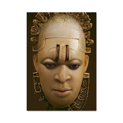 Poster Masque Majestueux