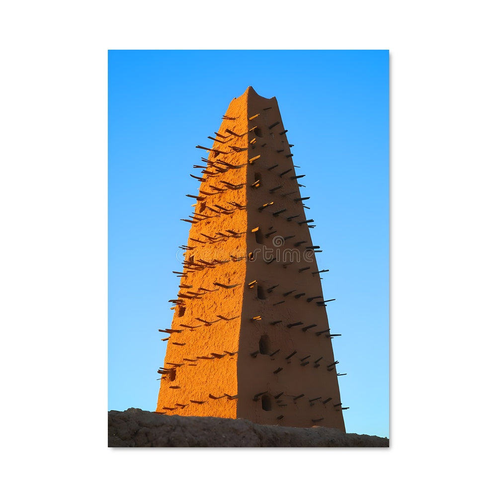 Poster Oasis de Pyramides