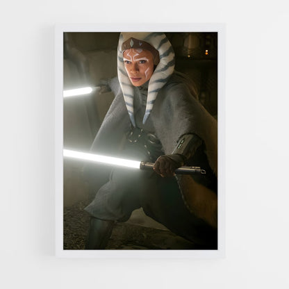 ap-ahsoka tano-3 cadre Blanc