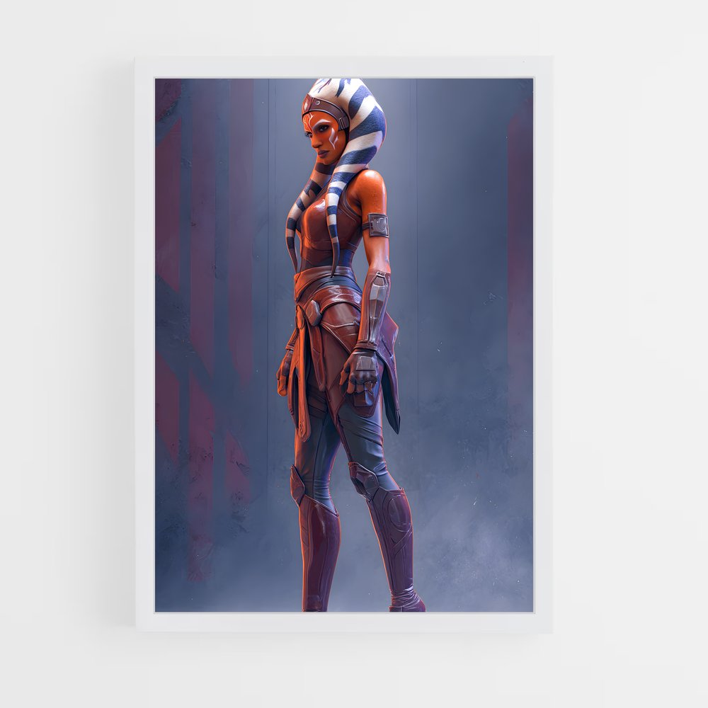 ap-ahsoka tano-7 cadre Blanc