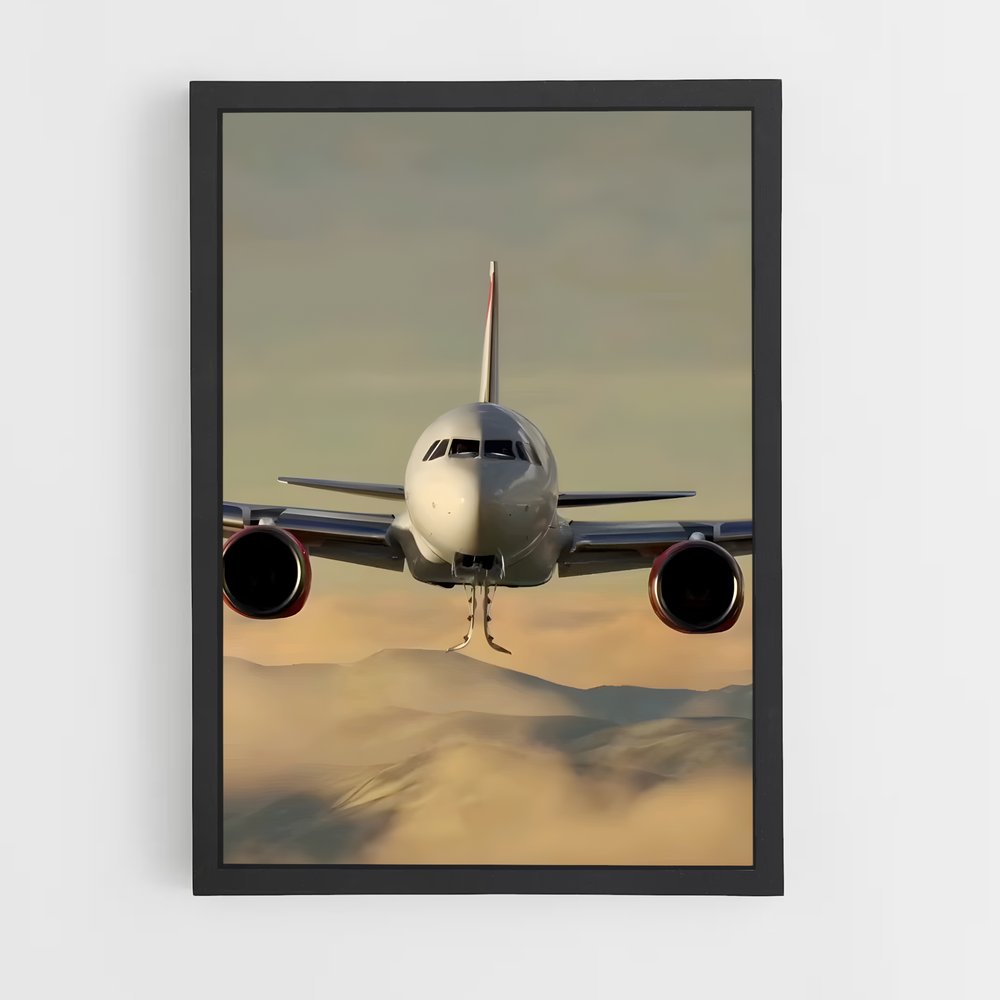 ap-airbus a320-2 cadre Noir