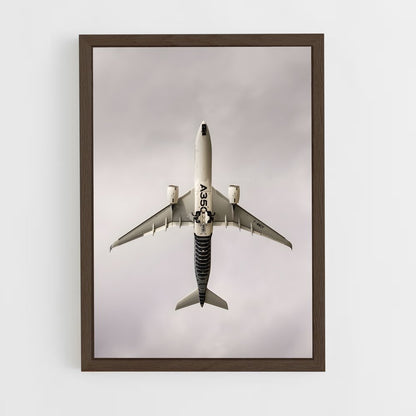 ap-airbus a350-2 cadre Bois foncé