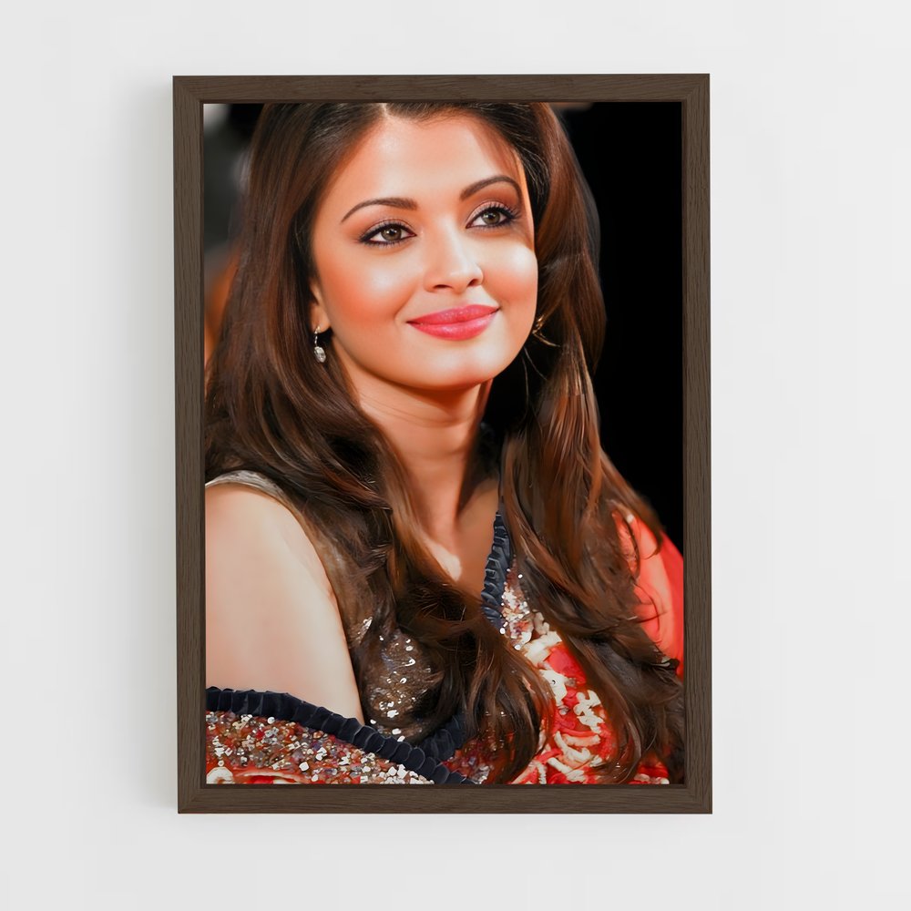 ap-aishwarya rai-5 cadre Bois foncé