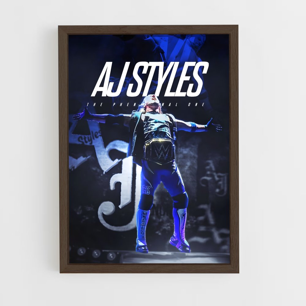 ap-aj styles-1 cadre Bois foncé
