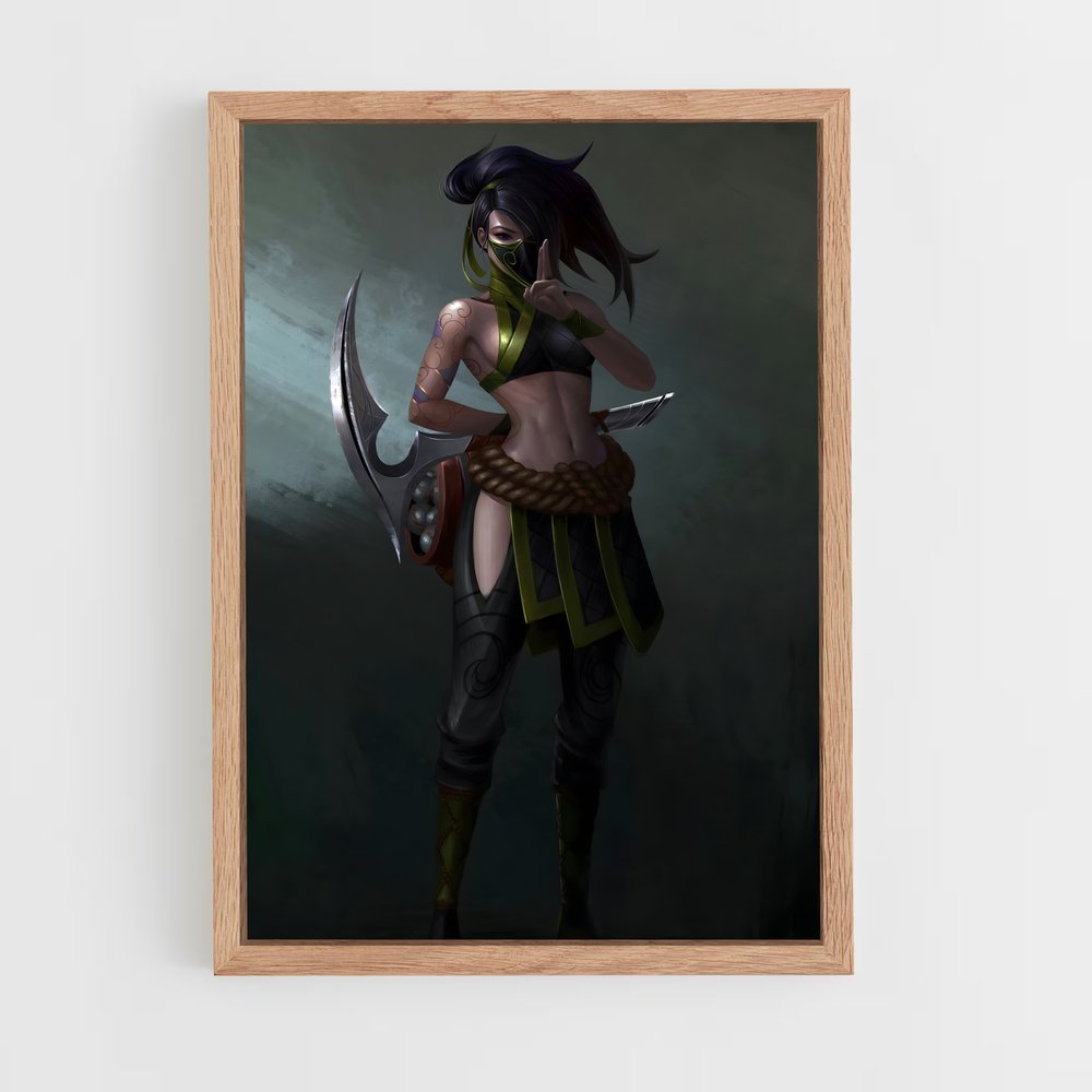 ap-akali-9 cadre Bois clair