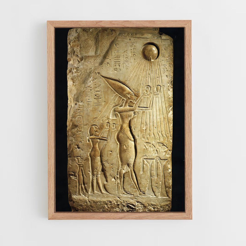 ap-akhenaten-2 cadre Bois clair