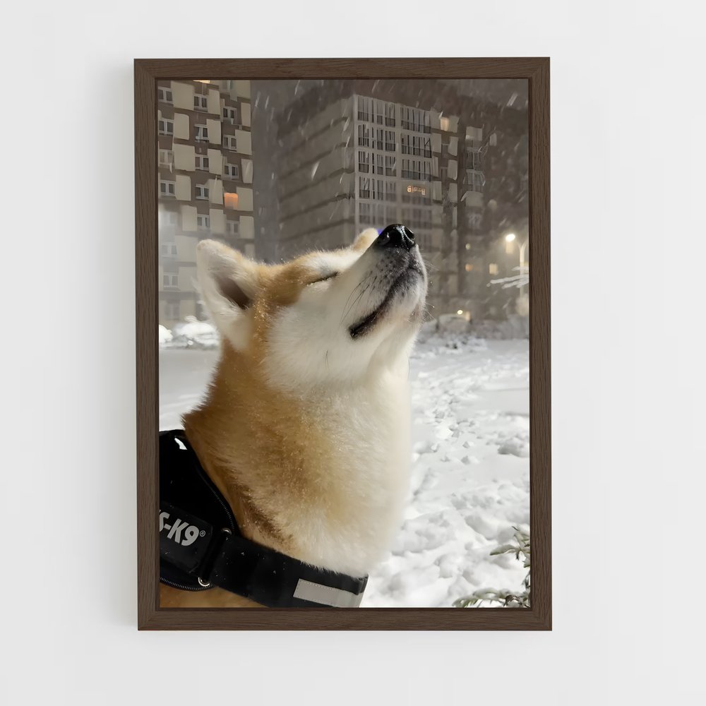 ap-akita-2 cadre Bois foncé