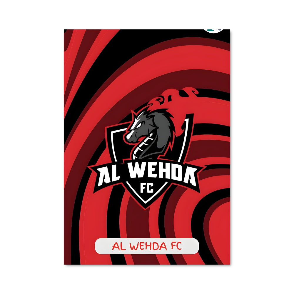 Poster Al Wehda FC Emblem