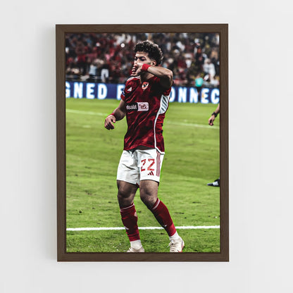 ap-al ahly sc-10 cadre Bois foncé