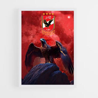 ap-al ahly sc-7 cadre Blanc