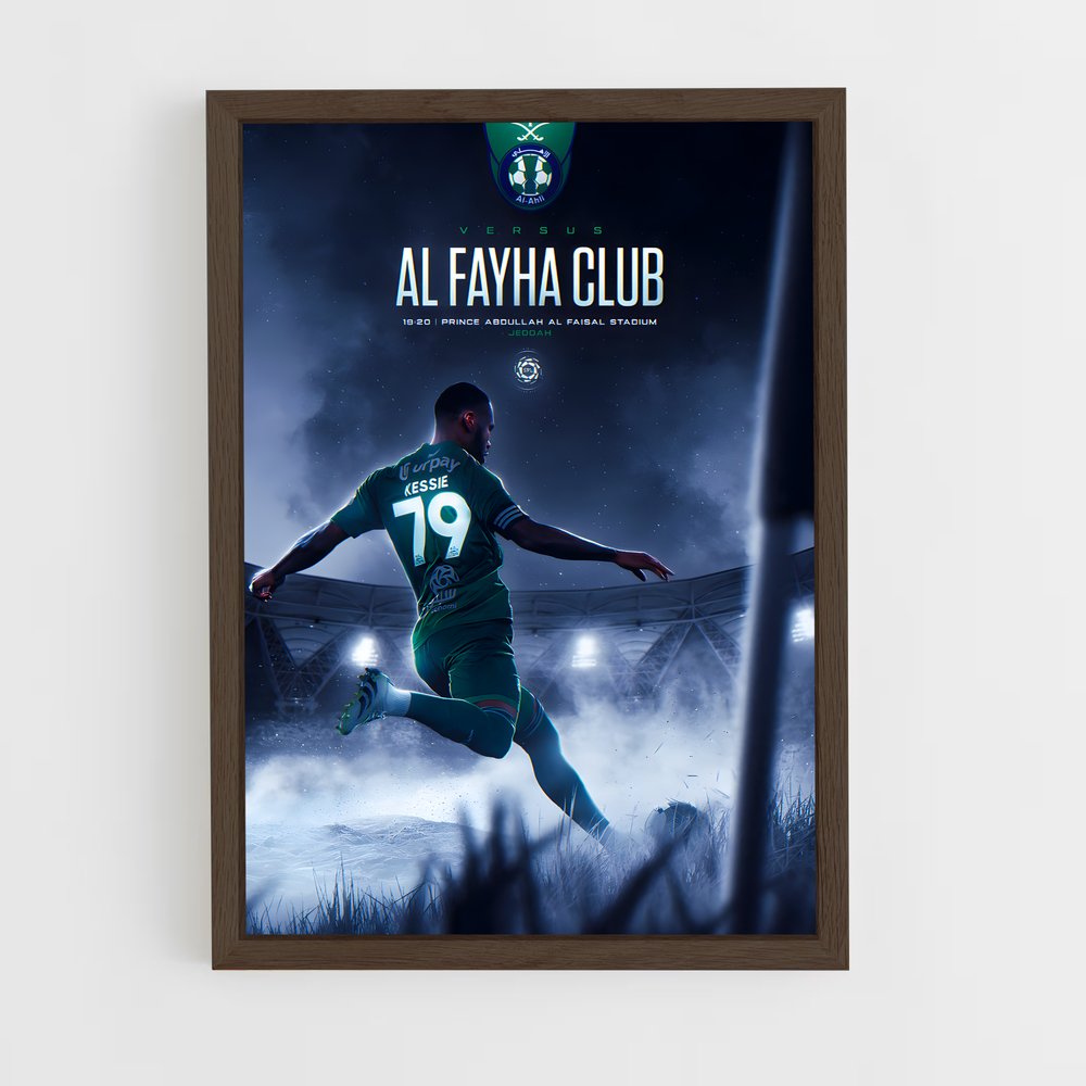 ap-al fayha fc-1 cadre Bois foncé