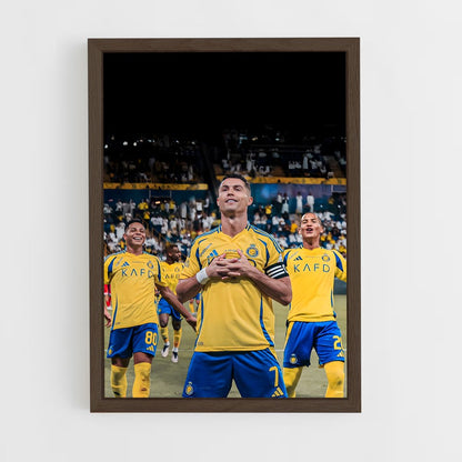 ap-al nassr fc-14 cadre Bois foncé