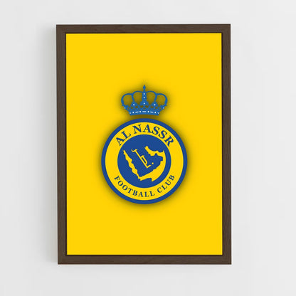 ap-al nassr fc-16 cadre Bois foncé