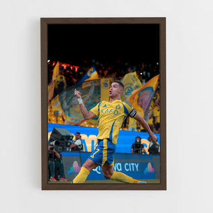 ap-al nassr fc-7 cadre Bois foncé