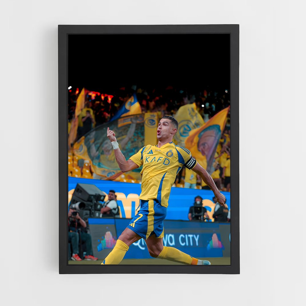 ap-al nassr fc-7 cadre Noir
