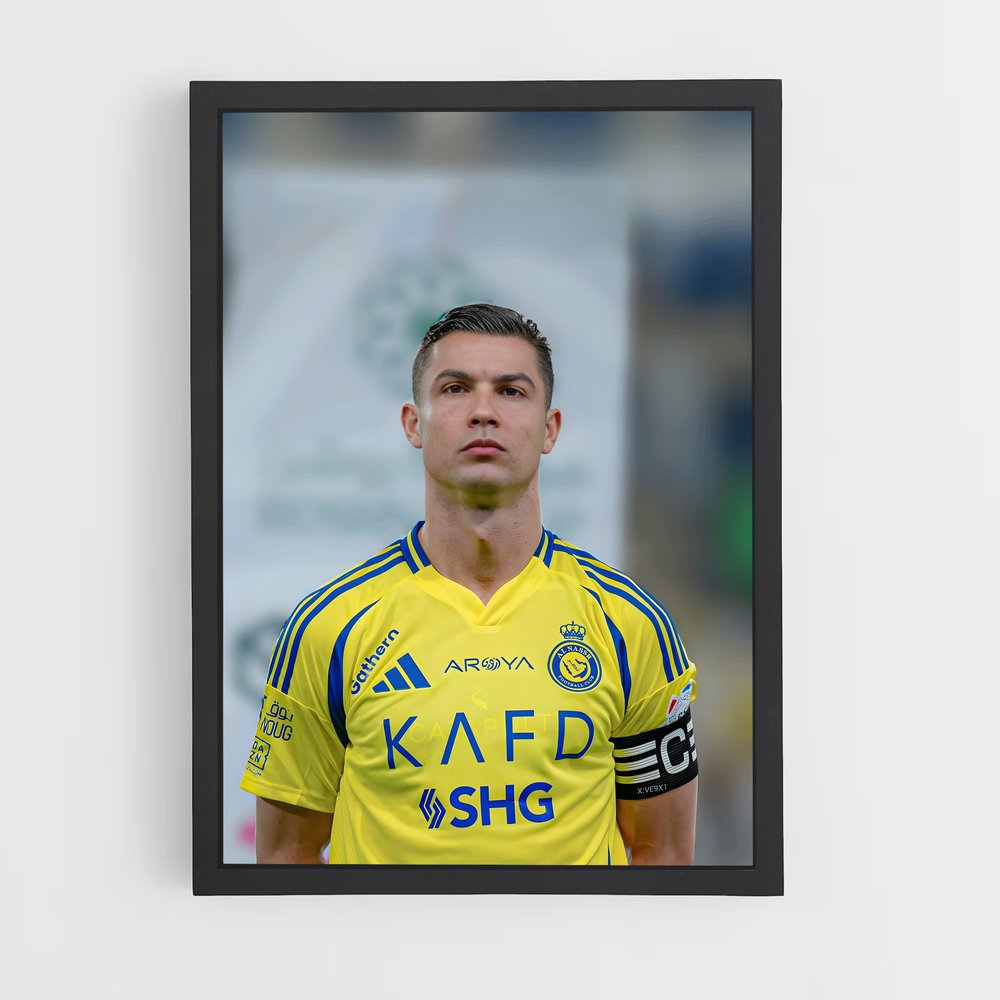 ap-al nassr fc-9 cadre Noir