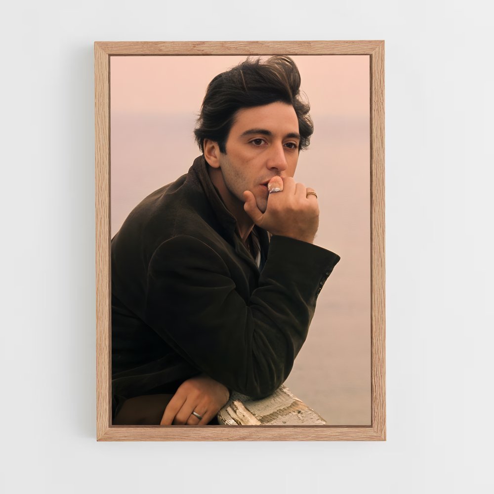 ap-al pacino-1 cadre Bois clair