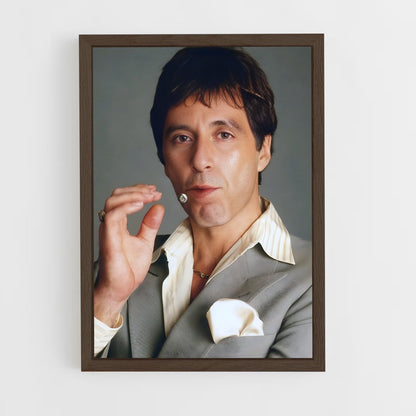 ap-al pacino-2 cadre Bois foncé