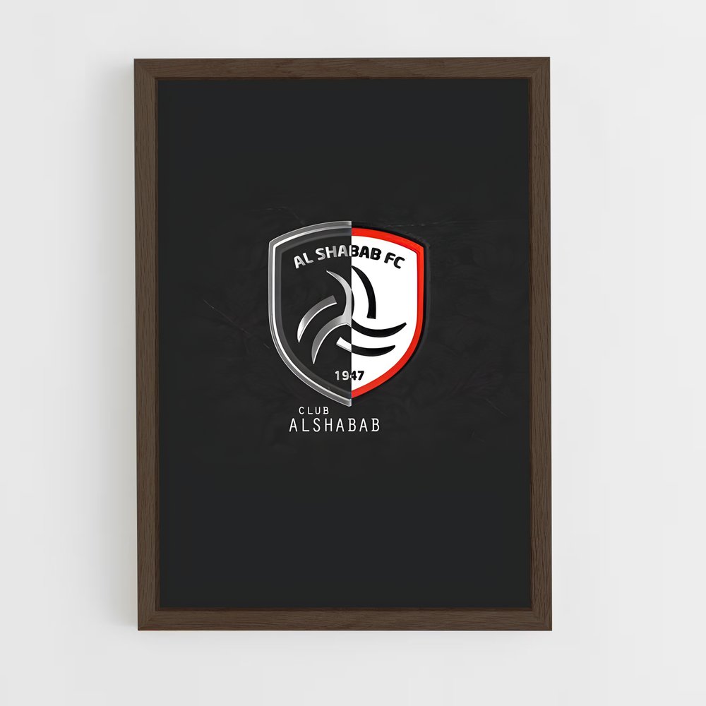 ap-al shabab fc-2 cadre Bois foncé