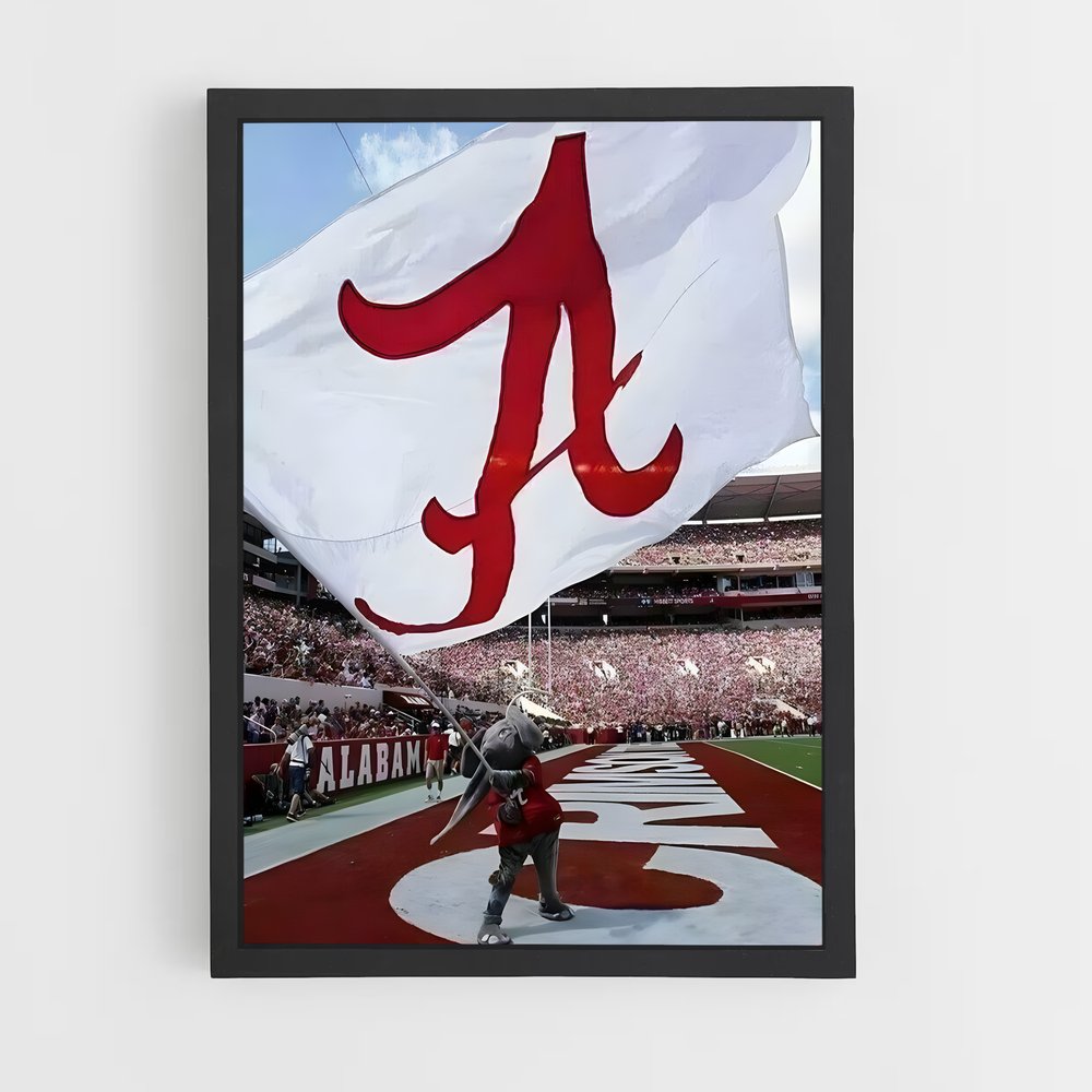 ap-alabama crimson tide-1 cadre Noir