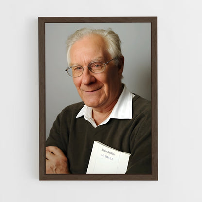 ap-alain badiou-1 cadre Bois foncé