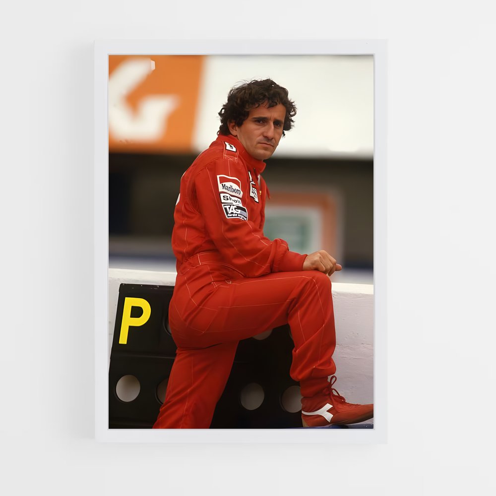 ap-alain prost-4 cadre Blanc