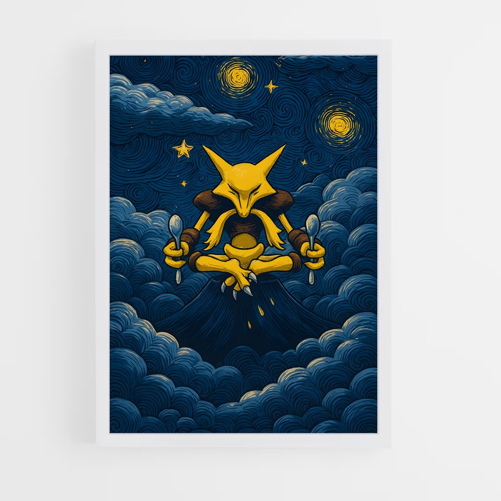 ap-alakazam-1 cadre Blanc