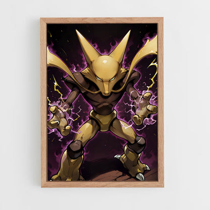 ap-alakazam-2 cadre Bois clair