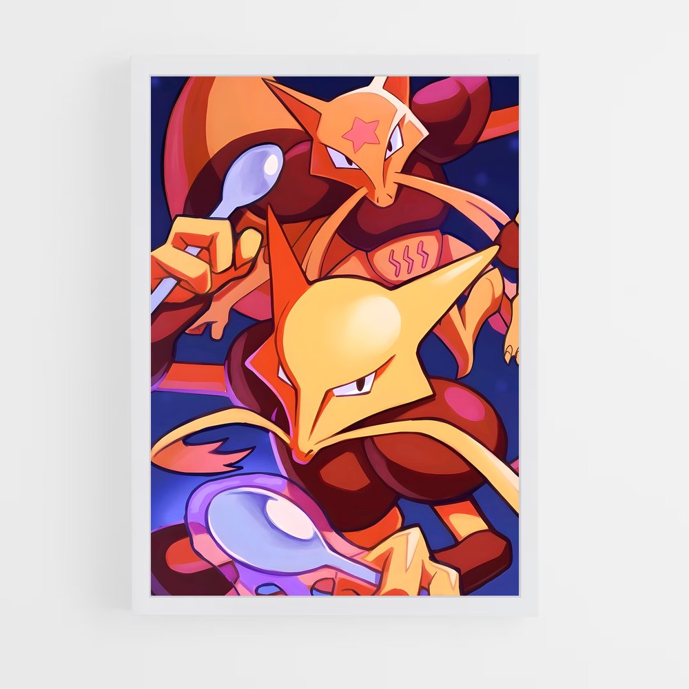 ap-alakazam-3 cadre Blanc