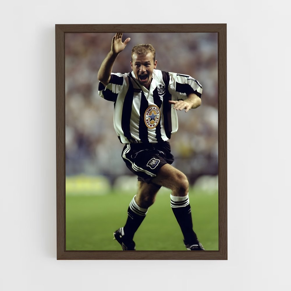 ap-alan shearer-2 cadre Bois foncé