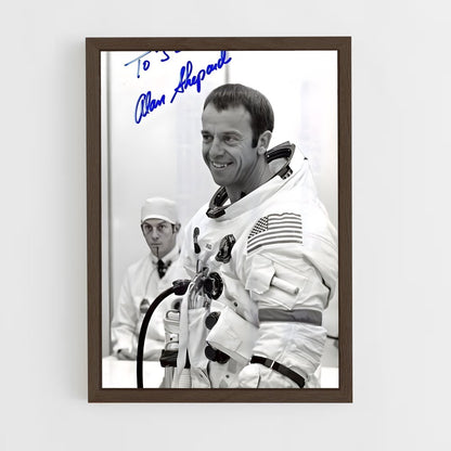 ap-alan shepard-1 cadre Bois foncé