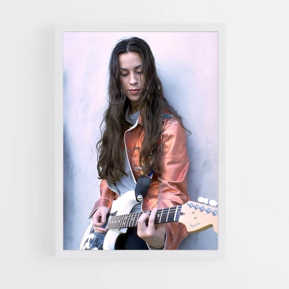 ap-alanis morissette-4 cadre Blanc