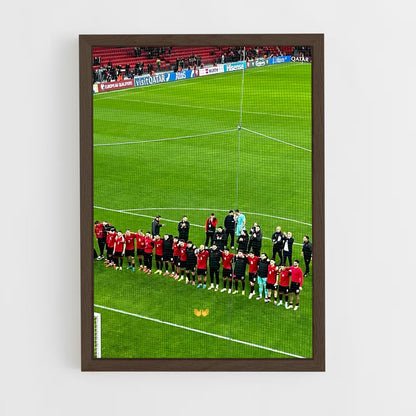 ap-albania national football team-4 cadre Bois foncé