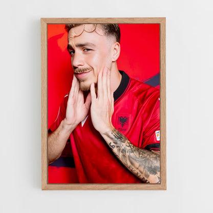 ap-albania national football team-6 cadre Bois clair