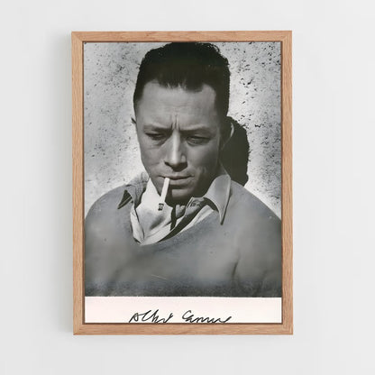 ap-albert camus-2 cadre Bois clair