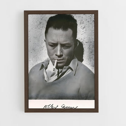 ap-albert camus-2 cadre Bois foncé