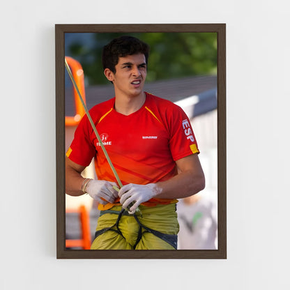 ap-alberto gines lopez-5 cadre Bois foncé