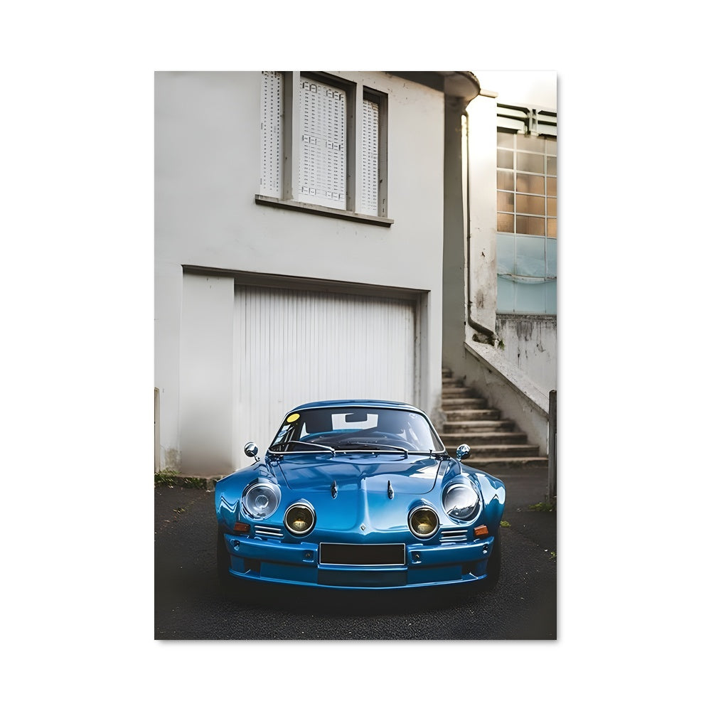 Poster Bleu Rêveur