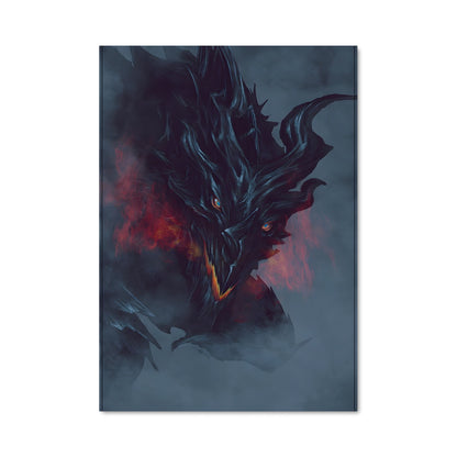 Poster Alduin le Dragon Noir