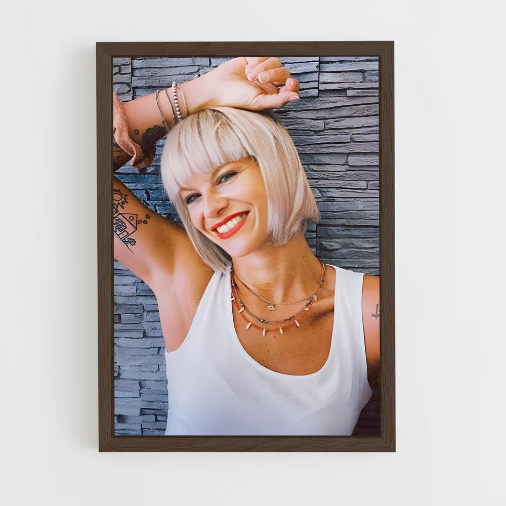 ap-alessandra amoroso-8 cadre Bois foncé