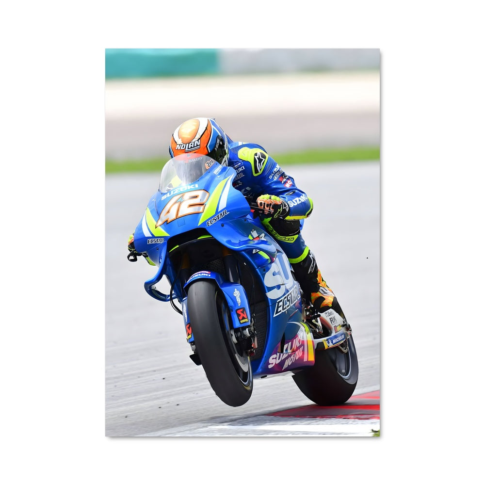 Poster Moto Vitesse