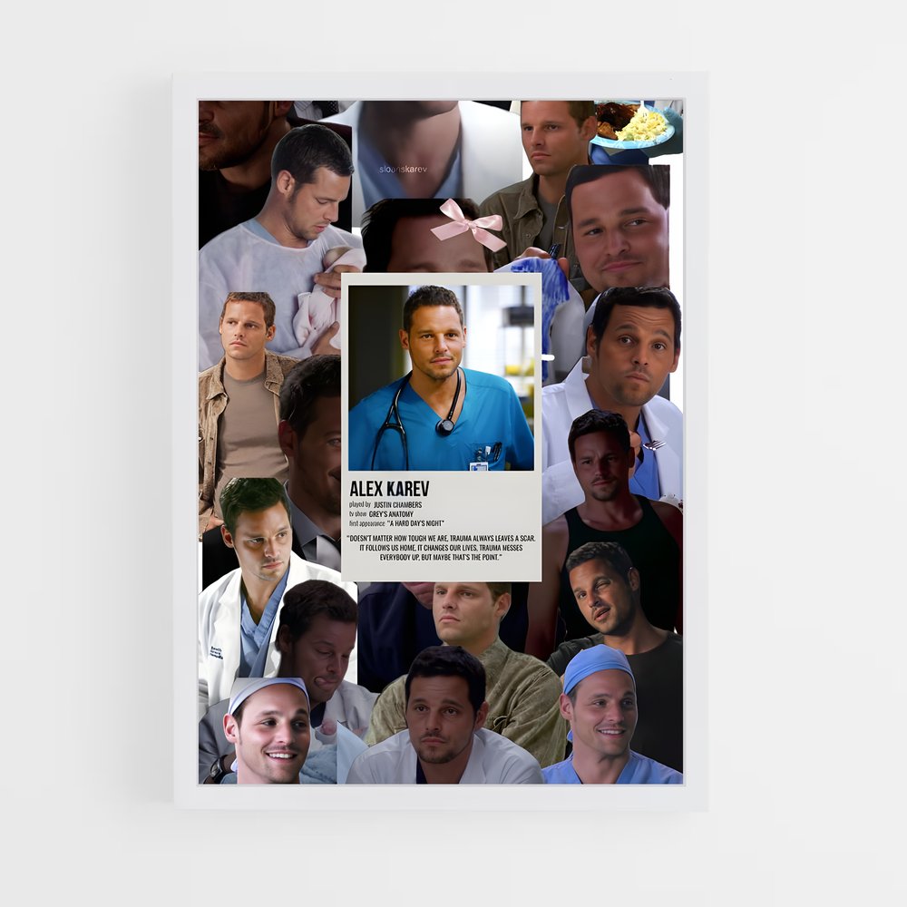 ap-alex karev-3 cadre Blanc