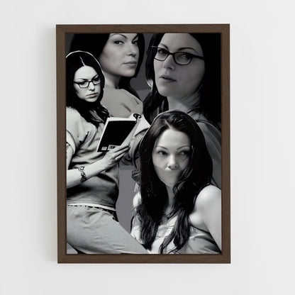 ap-alex vause-2 cadre Bois foncé