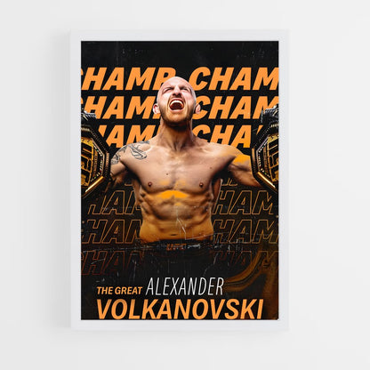 ap-alexander volkanovski-1 cadre Blanc