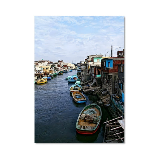 Poster Bateaux d'Alexandrie