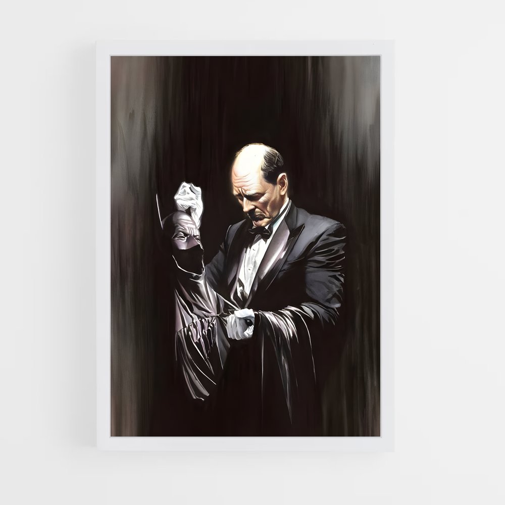 ap-alfred pennyworth-3 cadre Blanc
