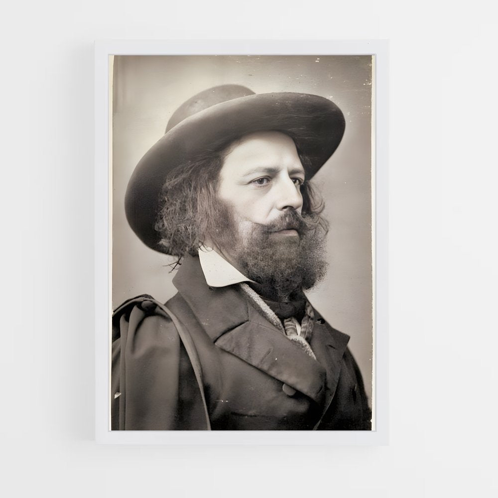 ap-alfred tennyson-1 cadre Blanc