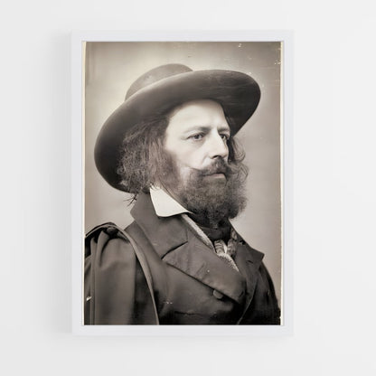 ap-alfred tennyson-1 cadre Blanc